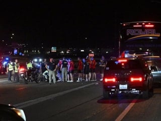 A Milli Futbol Takımı kafilesine eşlik eden polis kaza yaptı
