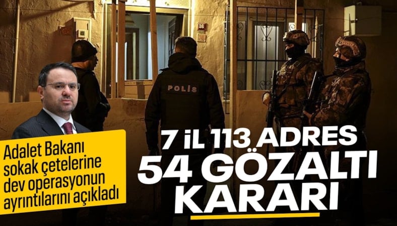 Suç örgütüne operasyonun detaylarını paylaştı