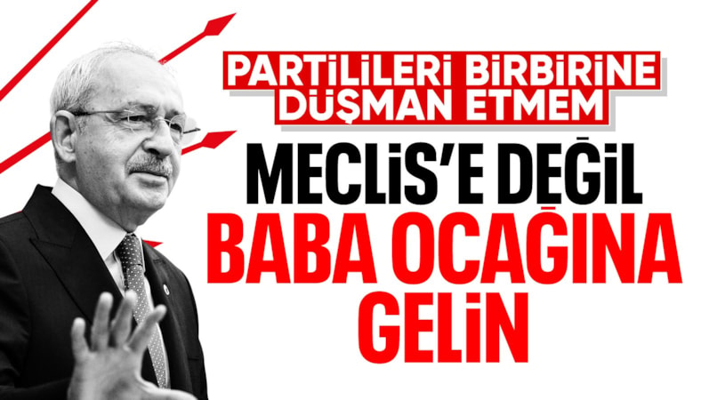 Kemal Kılıçdaroğlu, TBMM'ye gitmeyecek: CHP Genel Merkezi'ne çağırdı