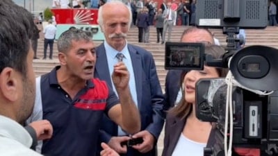 CHP Genel Merkezi'nde Halk TV'ye tepki: Hırsızları savunuyorsunuz