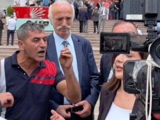 CHP Genel Merkezi'nde Halk TV'ye tepki: Hırsızları savunuyorsunuz