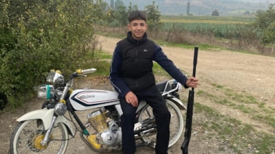 Bursa'da satışa çıkardığı motosiklet ile kaza yaptı