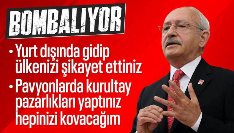 Kemal Kılıçdaroğlu: Pavyonda kurultay pazarlıkları yapanlara güle güle