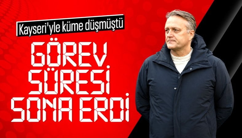 Erling Moe, Kayserispor'dan ayrıldı
