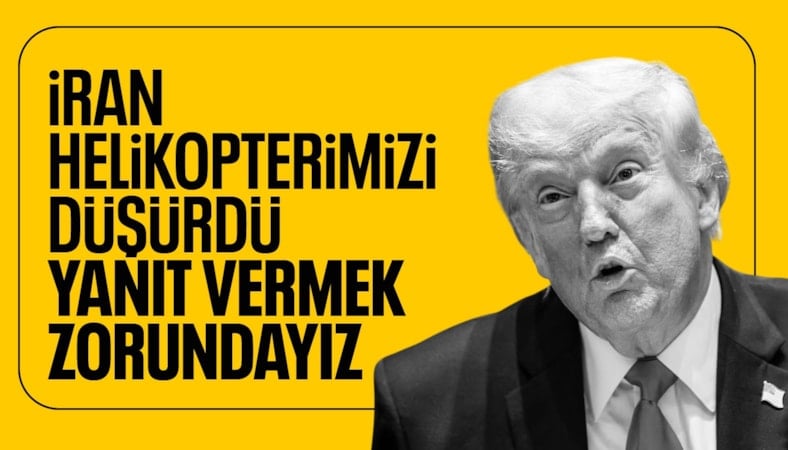 ABD Başkanı Trump: İranlılar, Hürmüz Boğazı'nda devriye yapan helikopterimizi düşürdü