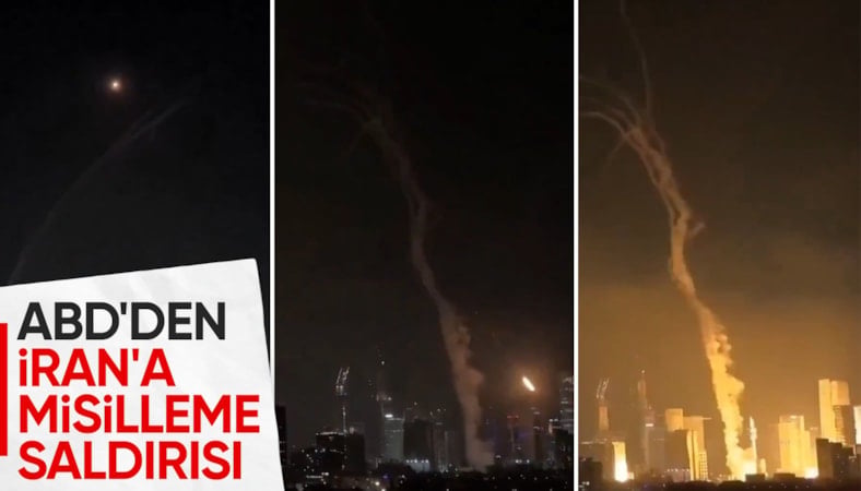 ABD, İran'a misilleme saldırıları başlattı