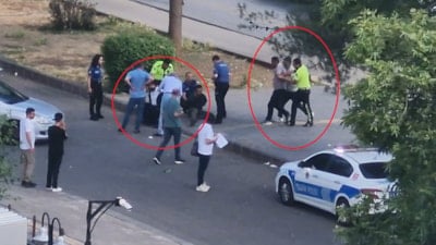 Diyarbakır'da adliye binasını görüntüleyen kişiler polise saldırdı