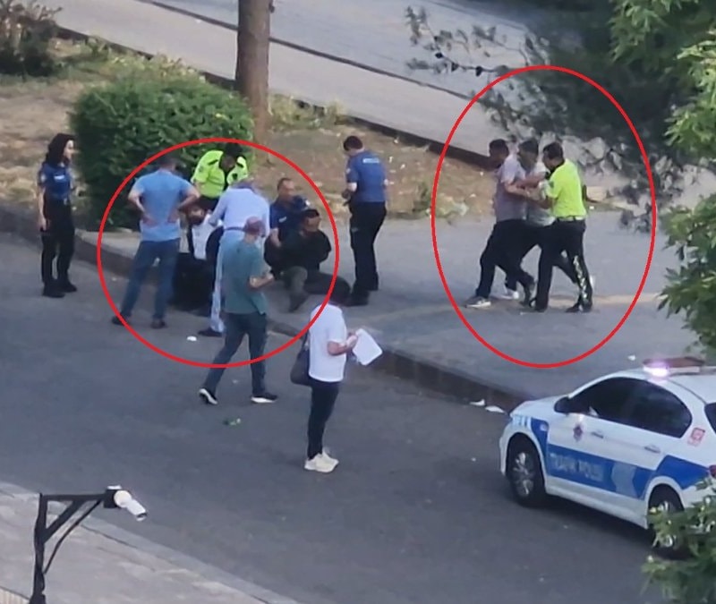 Diyarbakır'da adliye binasını görüntüleyen kişiler polise sa