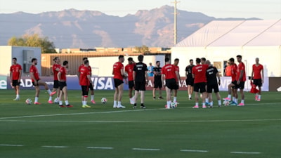 A Milli Futbol Takımı, Avustralya maçına hazırlanıyor