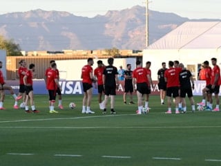 A Milli Futbol Takımı, Avustralya maçına hazırlanıyor