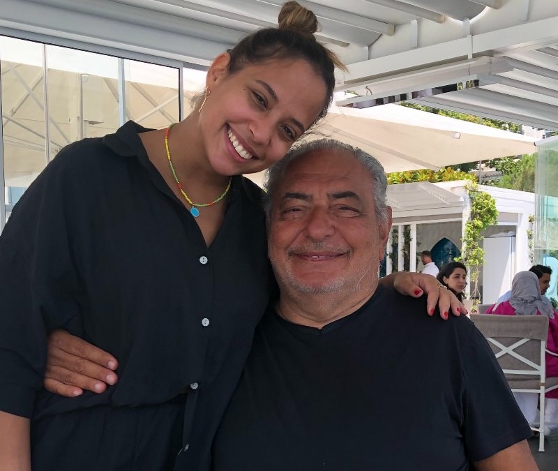 Reha Muhtar'ın kızı Ayşe Nazlı Yumlu'nun paylaşımı