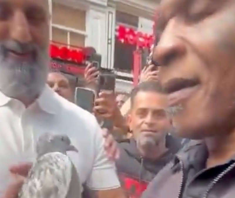 Hollanda’da Mike Tyson’a bir Türk, güvercin hediye etti