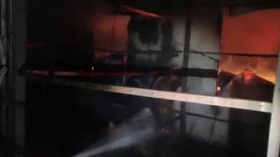 Batman'da at çiftliğinde yangın: 3 at telef oldu