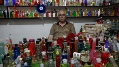 Malatya'da 35 yıllık kolonya tutkusu