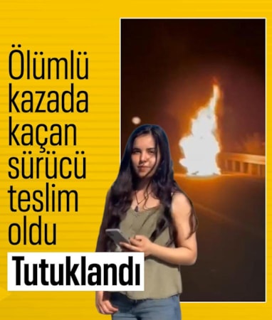 Sultangazi'de motosikletlı kızın öldüğü kazada kaçan sürücü tutuklandı