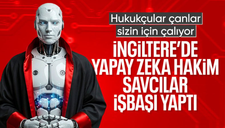 İngiltere, dava sayısını azaltmak amacıyla mahkemelerde yapay zeka kullanacak