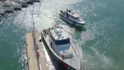 İzmir'de Sahil Güvenlik'ten narkotik operasyonu: 764 kilogram uyuşturucu ele geçirildi
