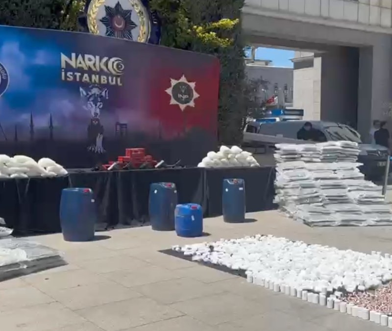 İstanbul merkezli 4 ilde düzenlenen uyuşturucu ope