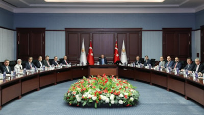 AK Parti MYK, Cumhurbaşkanı Erdoğan başkanlığında toplandı