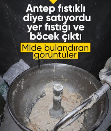 Şanlıurfa'daki unlu mamuller denetiminde mide bulandıran görüntüler