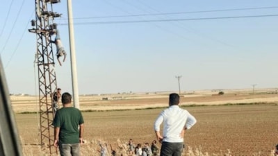 Şanlıurfa'da akıma kapıldı