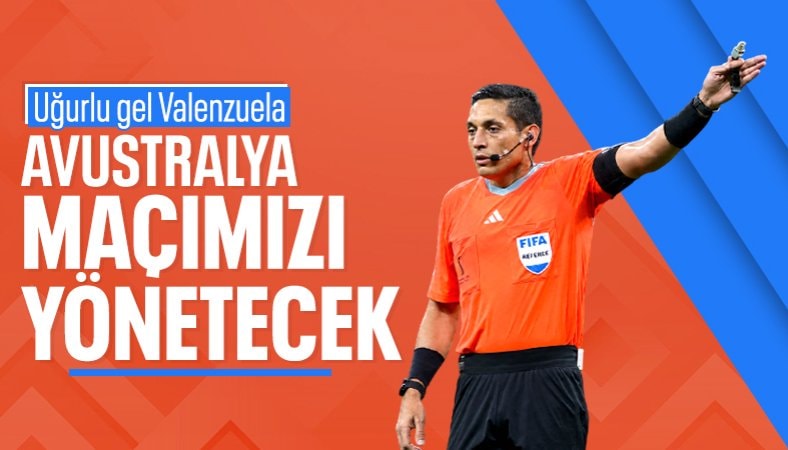 Avustralya maçımızın hakemi açıklandı!