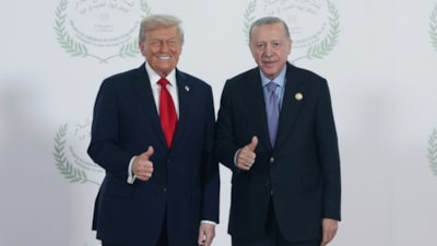 Donald Trump'tan Cumhurbaşkanı Erdoğan'a övgü: O çok güçlü biri