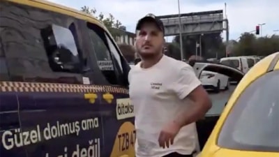 İstanbul'da turistten fazla ücret talep eden taksiciye 140 bin lira ceza
