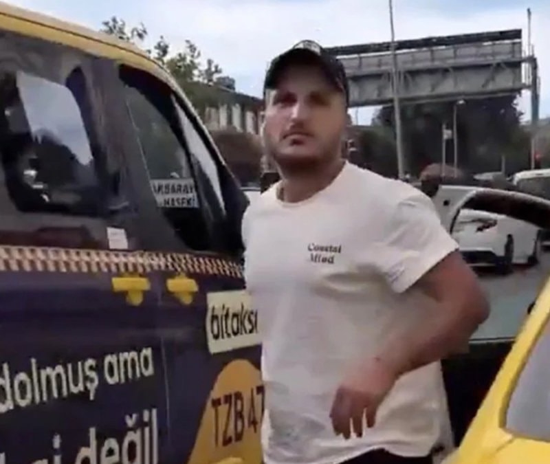 İstanbul'da turistten fazla ücret talep eden taksiciye 140 b