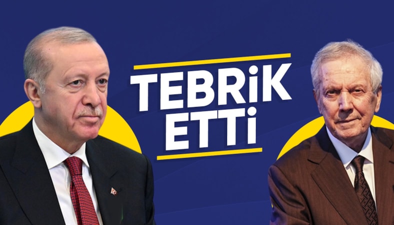Cumhurbaşkanı Erdoğan'dan Aziz Yıldırım'a tebrik telefonu