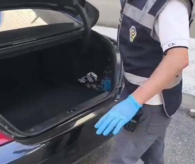 Hatay'da 80 adet tabanca namlusu ve sürgüsü yakalandı