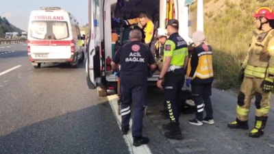 Kuzey Marmara Otoyolu'nda kaza: 3 kişi can verdi