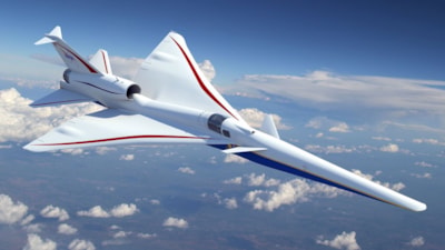 NASA'nın süpersonik uçağı X-59 ses duvarını ilk kez aştı
