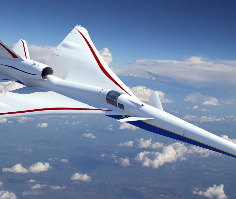 NASA'nın süpersonik uçağı X-59 ses duvarını ilk kez aştı