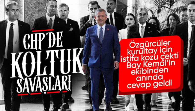 Özgür Özel'in ekibinin tamamı CHP PM'den istifa etti
