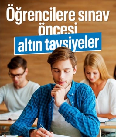 YKS ve LGS sınavından önce dikkat edilecek 15 madde