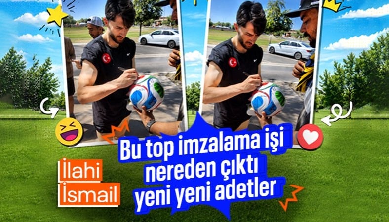 İsmail Yüksek'ten gülümseten tepki: Bu top imzalama işi nereden çıktı