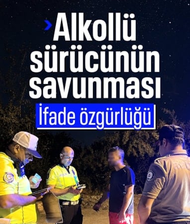 Burdur'da polis uygulamasını görünce aracını park etti: 1.24 promil alkollü çıktı