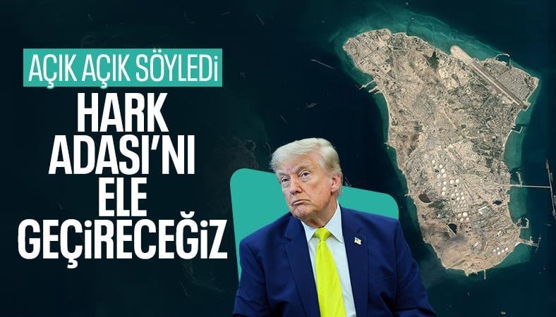 Donald Trump'tan İran'a yeni 'enerji' tehdidi: Bu gece Hark Adası'nı alacağız