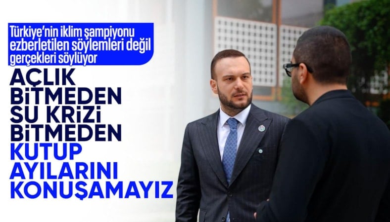 Samed Ağırbaş: Açlık bitmeden kutup ayılarını konuşamayız