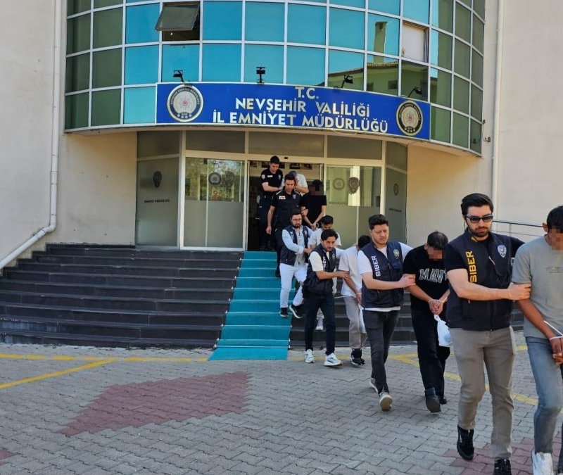Nevşehir merkezli 19 ilde dolandırıcılığa 41 gözaltı