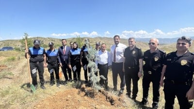 Güreşçiler adına dikilen fidanlar Malatya'da kök salıyor