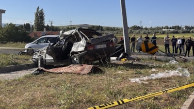 Kayseri'de feci kaza: 3 ölü 5 yaralı