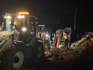 Kastamonu'da toprak altında kalan işçi yaşamını yitirdi