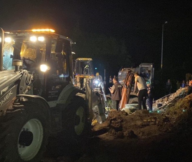 Kastamonu'da toprak altında kalan işçi yaşamını yi