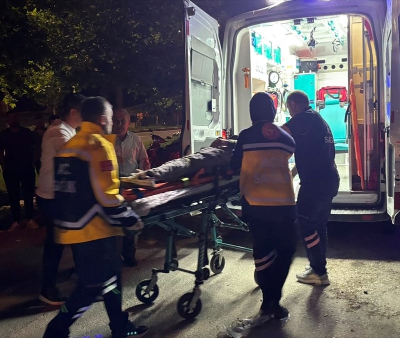 Kütahya'da devrilen motosikletin sürücüsü öldü