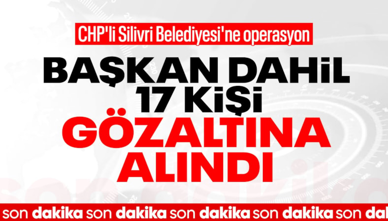 Silivri Belediyesi'ne operasyon: Belediye Başkanı Bora Balcıoğlu gözaltına alındı
