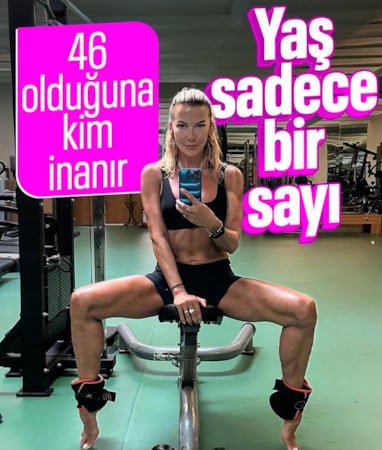 İvana Sert'ten kas şov