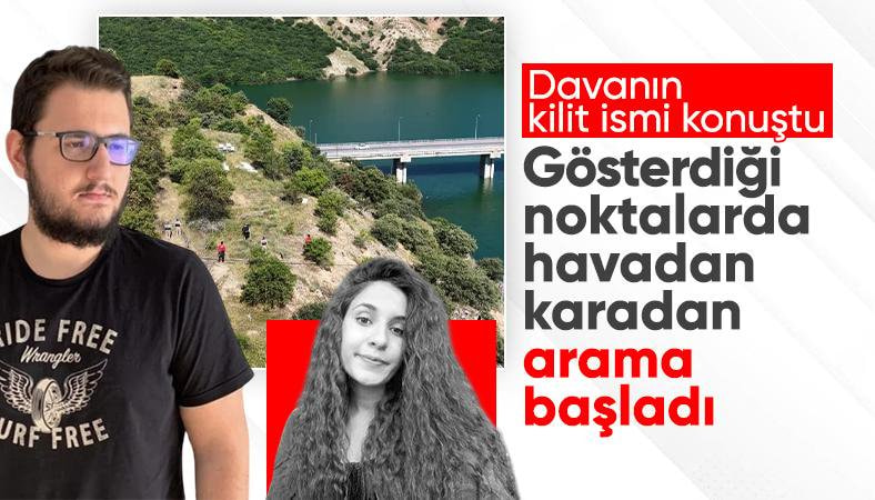 Umut Altaş'ın söylediği noktalarda Gülistan'dan iz aranıyor