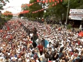 Cumhurbaşkanı Erdoğan, Edirne'de coşkulu kalabalığa seslendi